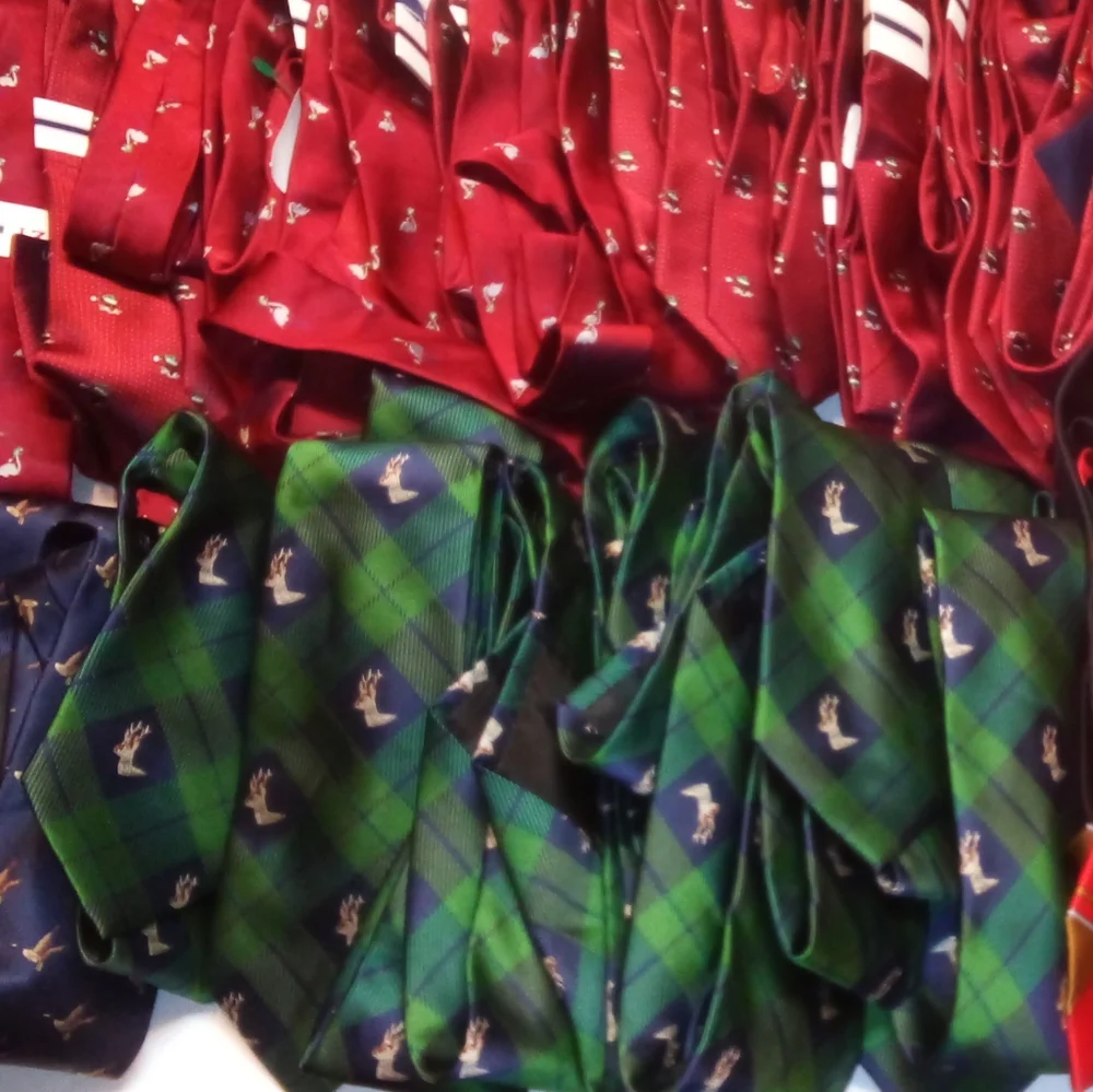 40 lot Assorted Christmas neckties